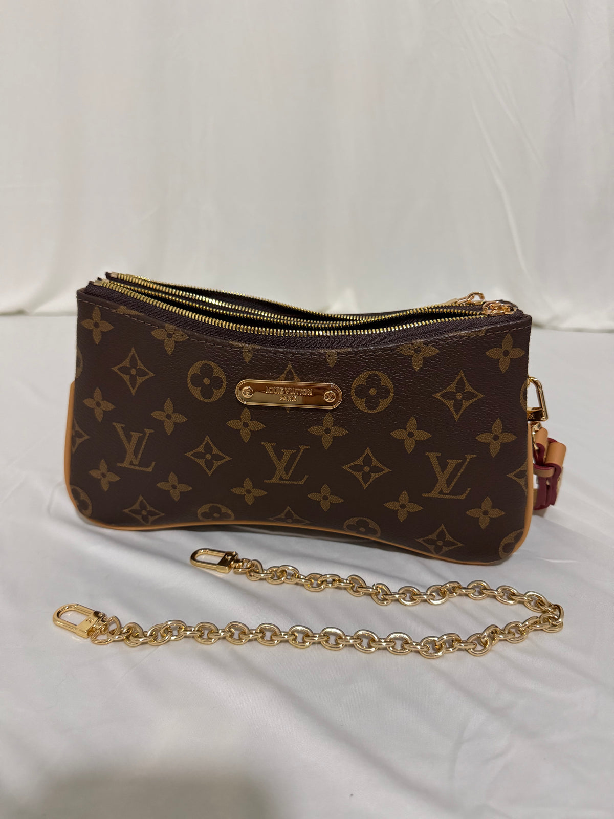 Pochette liv brown