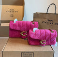 Hot pink purse