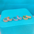 T earrings