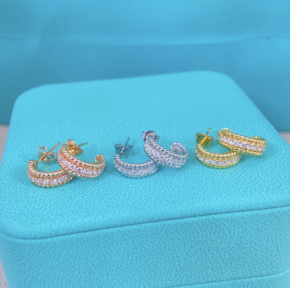 T earrings