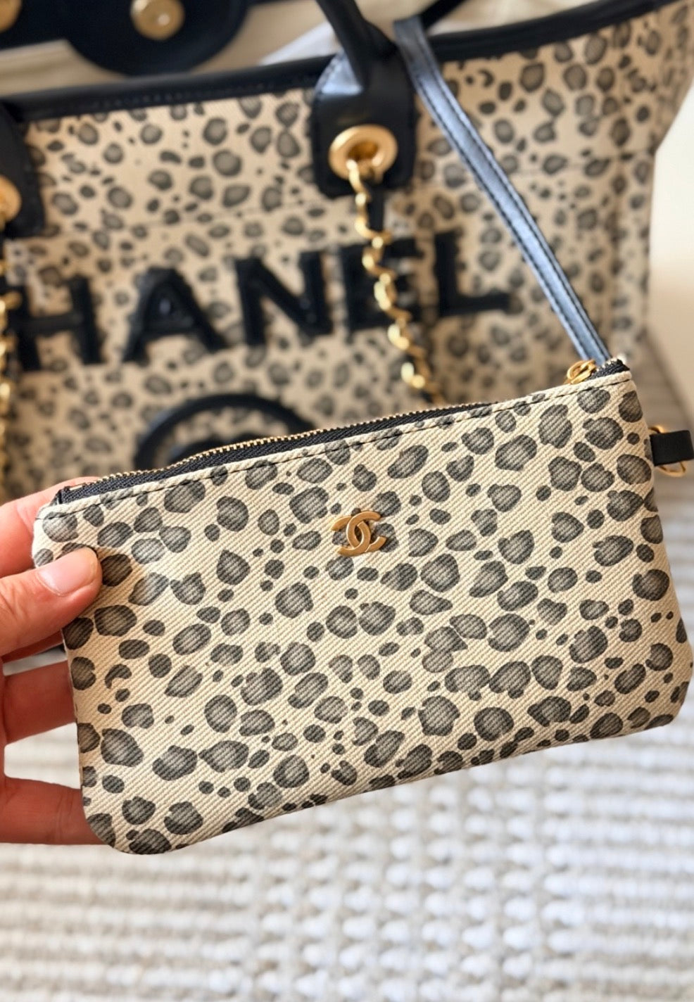 Coco printed tote