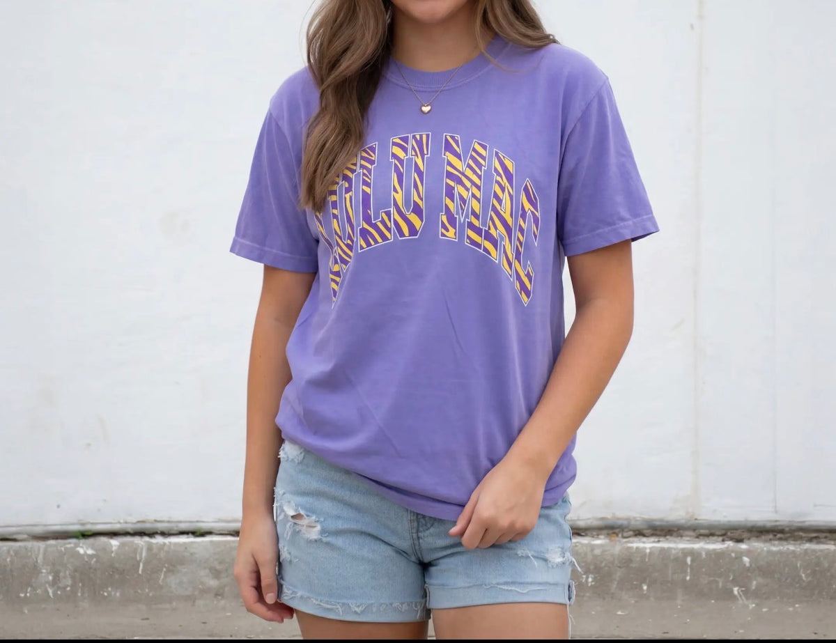 lulu mac tiger t shirt